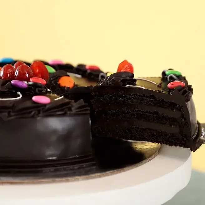Swirl Of Gems Truffle Cake Delice  Half Kg — view 3 of 3