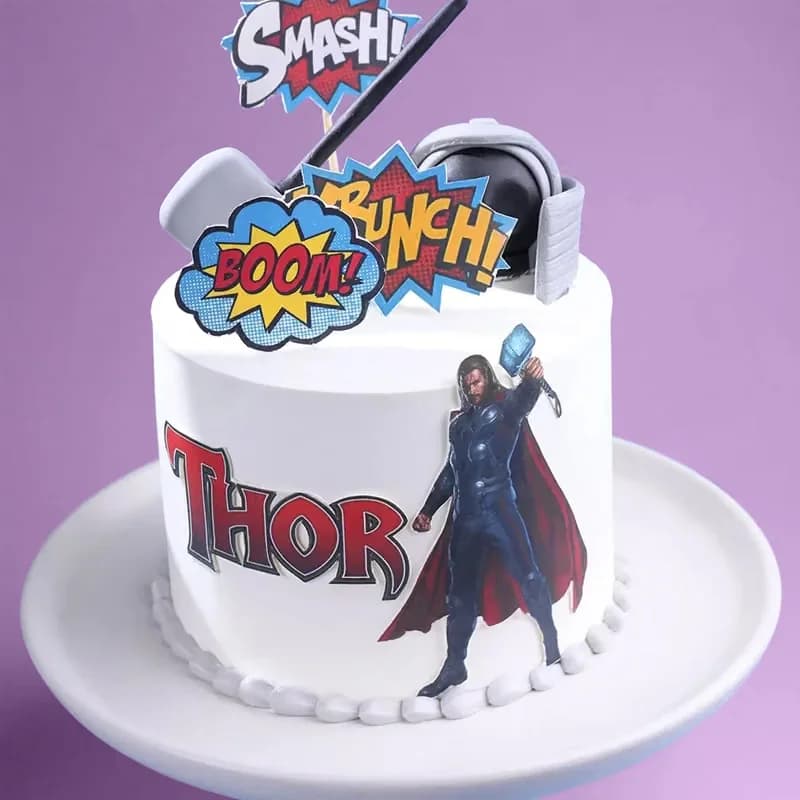 Epic Thor Avenger Cake Sweet — view 2 of 3