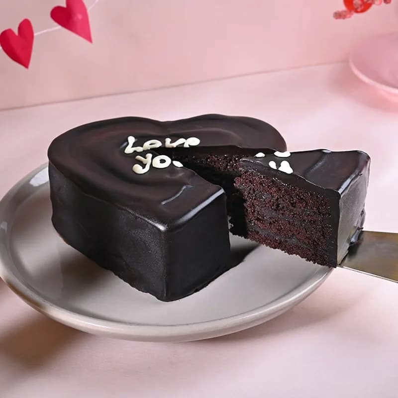 Love You Chocolate Truffle Cake Delice — view 4 of 5