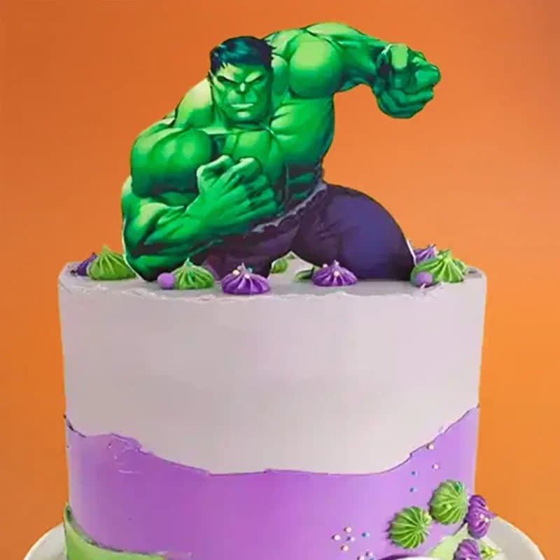 The Incredible Hulk Theme Cake Delice — view 2 of 2