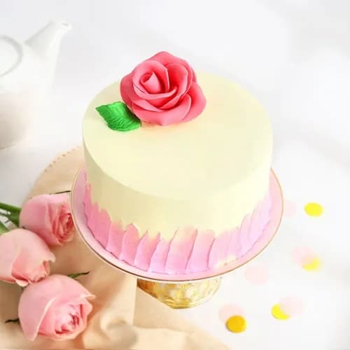 Blush Rose Pastel Cake Sweet — view 3 of 3