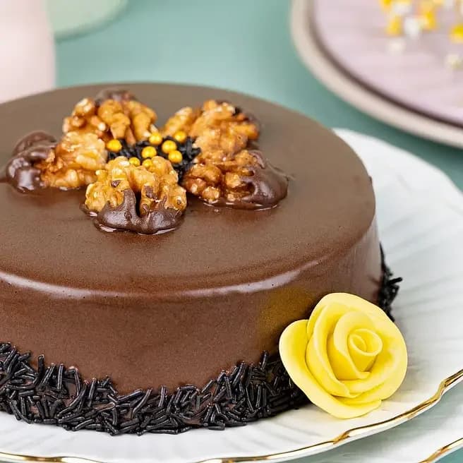 Truffle Walnut Cake Sweet  Half Kg — view 2 of 3