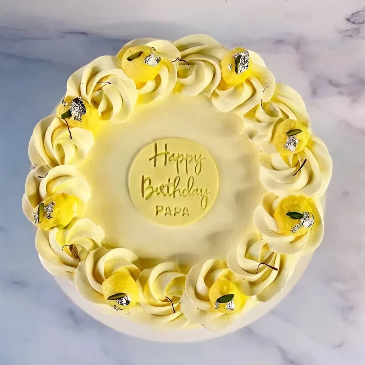 Golden Rasmalai Dream Sweet  Cake — view 2 of 2