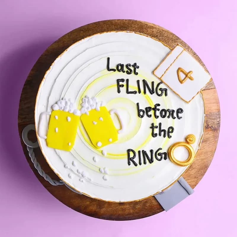 Fling Before Ring Cake Delice — view 2 of 3