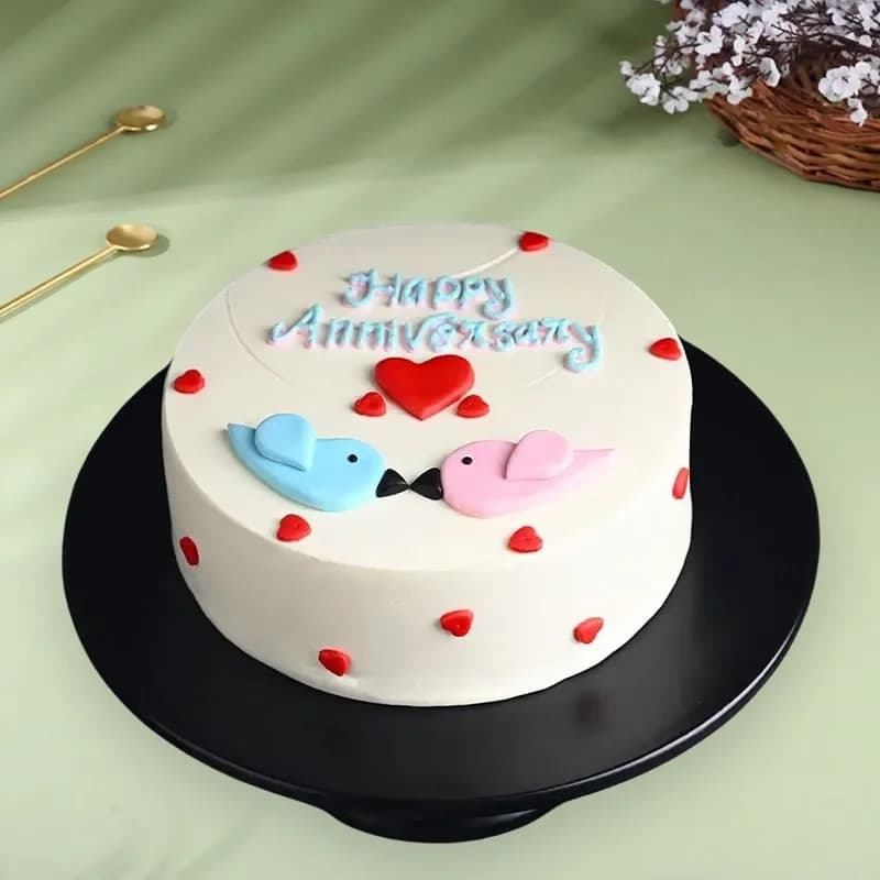 Love Birds Anniversary Cake Sweet — view 2 of 3