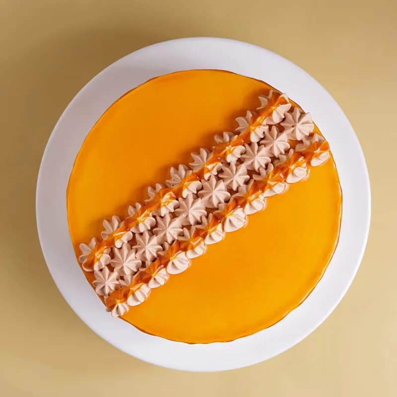 Caramel Drip Butterscotch Cake Delice — view 3 of 3