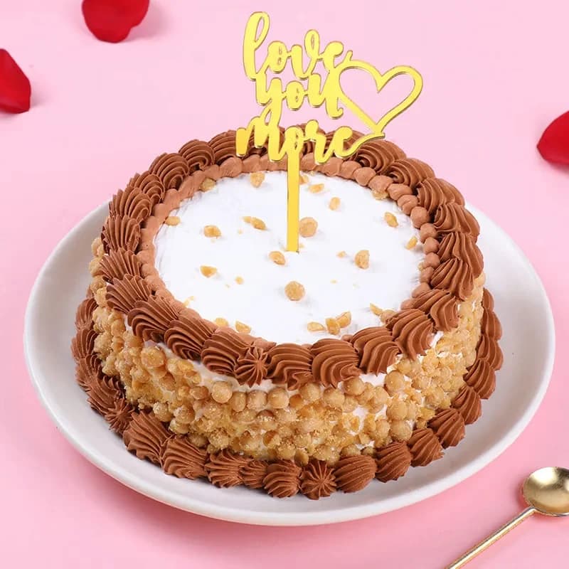 Crunch of Forever Love Butterscotch Cake Delice — view 3 of 3
