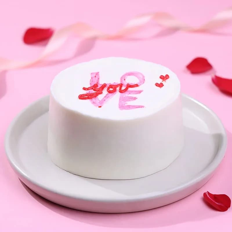 Whispered Valentine Love Choco Bento Cake Sweet — view 1 of 2