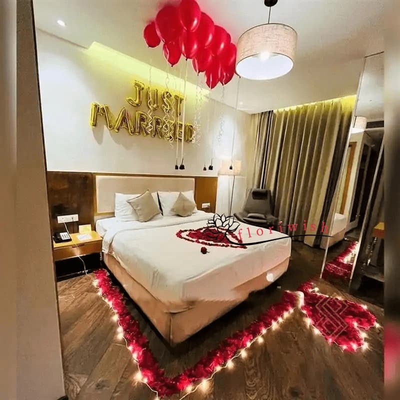 Wedding Night Decoration Setup — view 1 of 1