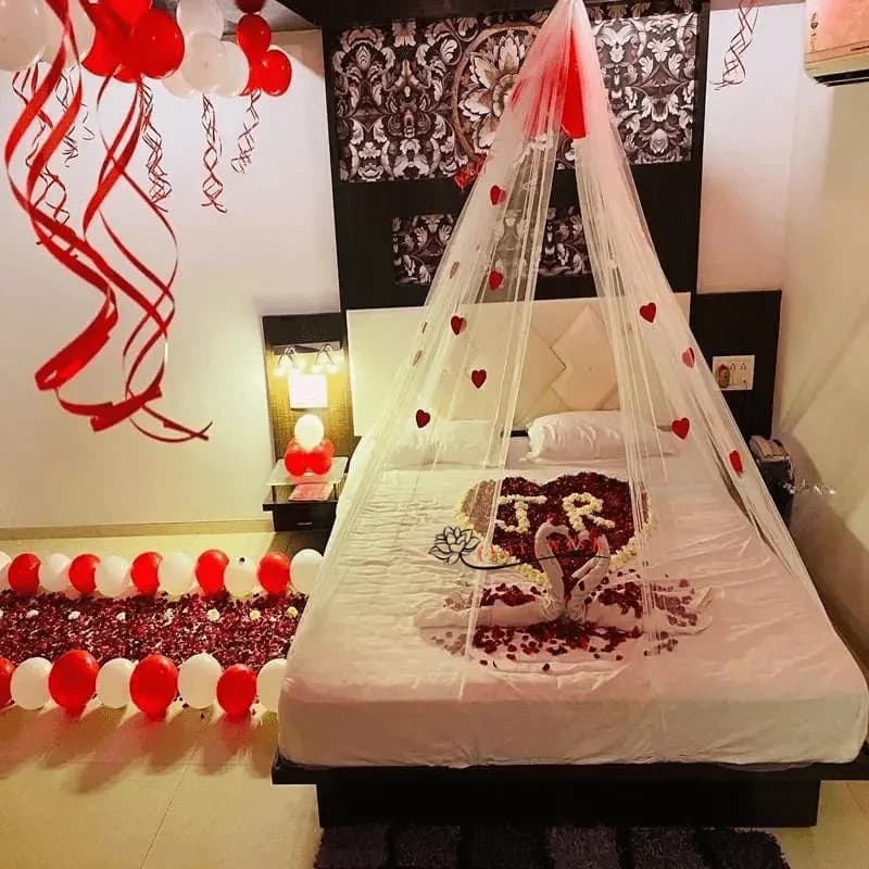 Wedding Night Cabana Decor Setup — view 1 of 1