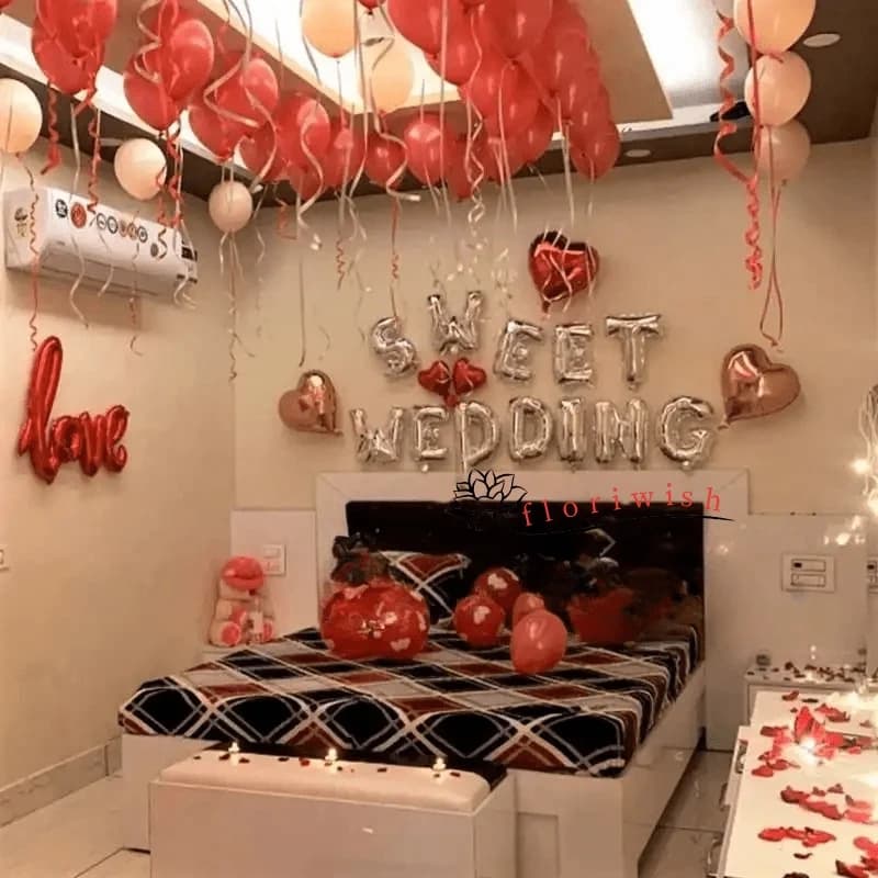 Hotel Room Decoration for Wedding First Night Set — view 1 of 1