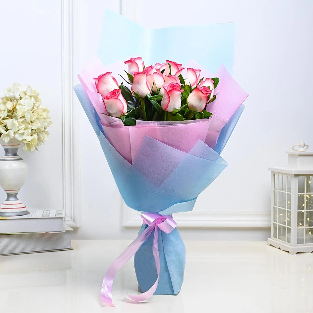 Pink Rosey Biss Flowers  Bouquet — view 2 of 4