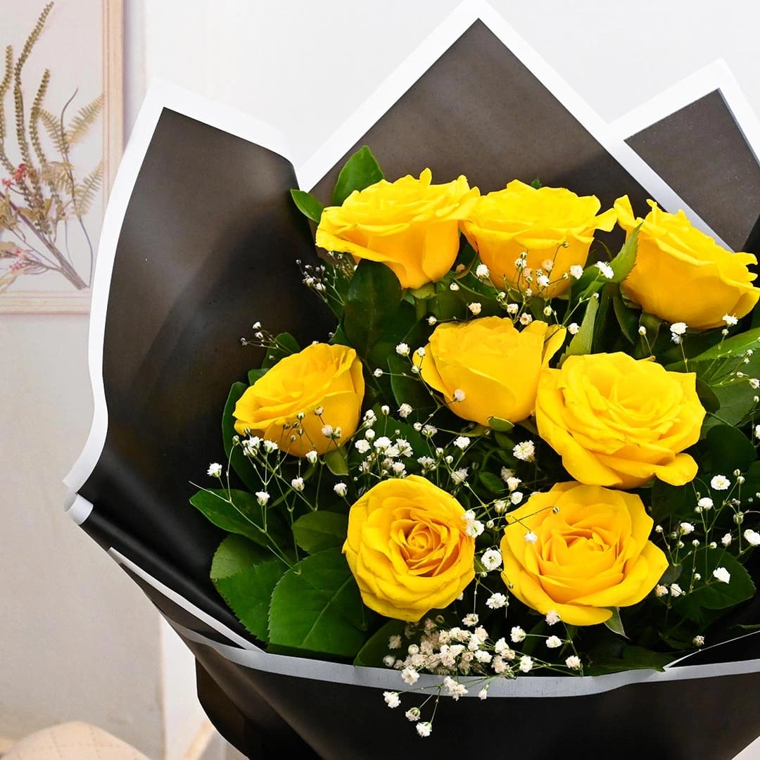 Yellow Charm Flowers  Bouquet — view 3 of 3