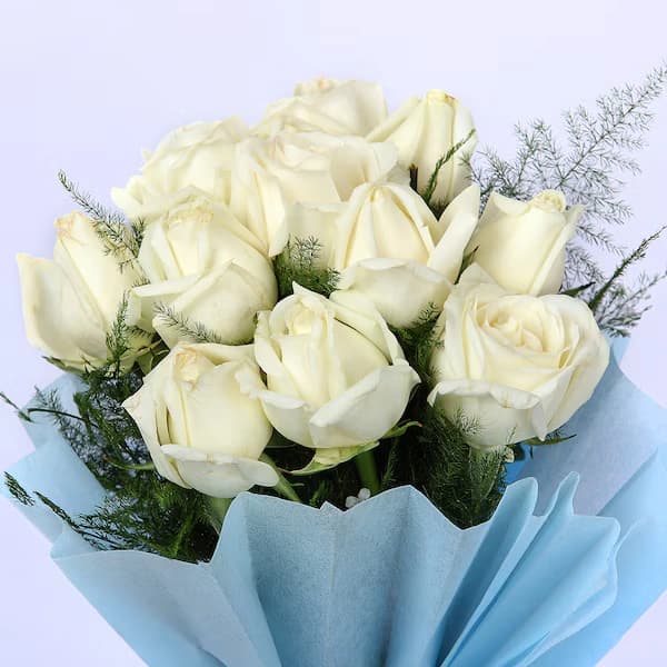 White Feather Bouquet — view 3 of 3