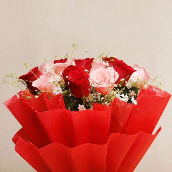 Memorable Moments A bouquet of Multicolored Roses Bouquet — view 2 of 3