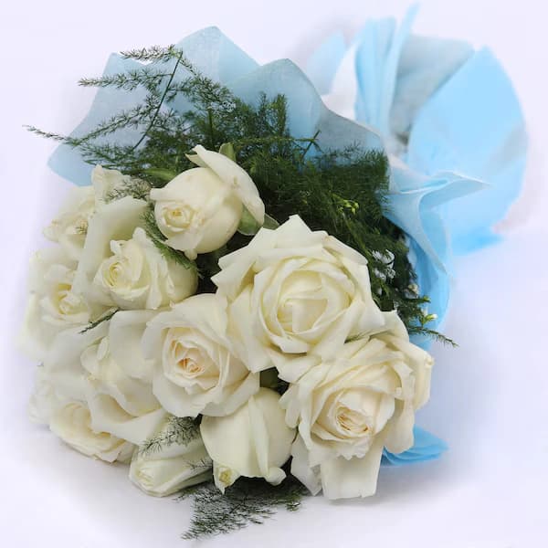 White Feather Bouquet — view 2 of 3