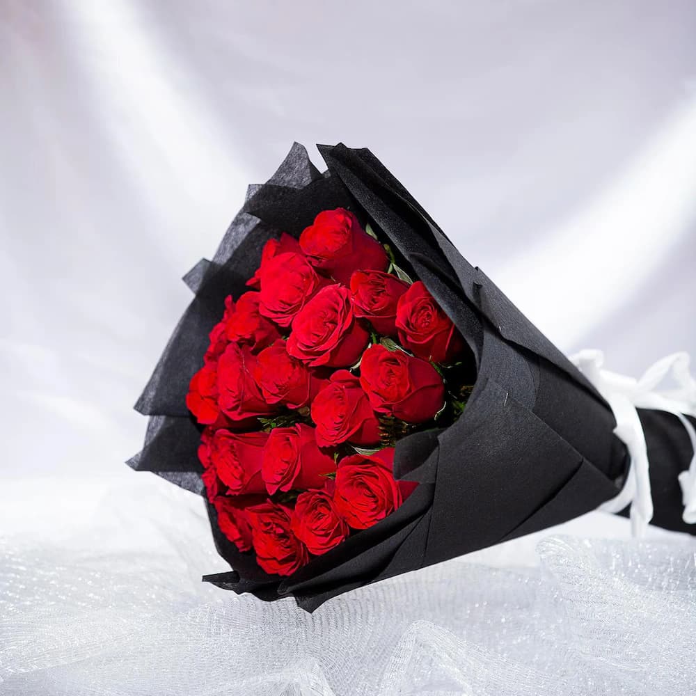 Mesmerizing Red Roses  Flowers Bouquet — view 1 of 3