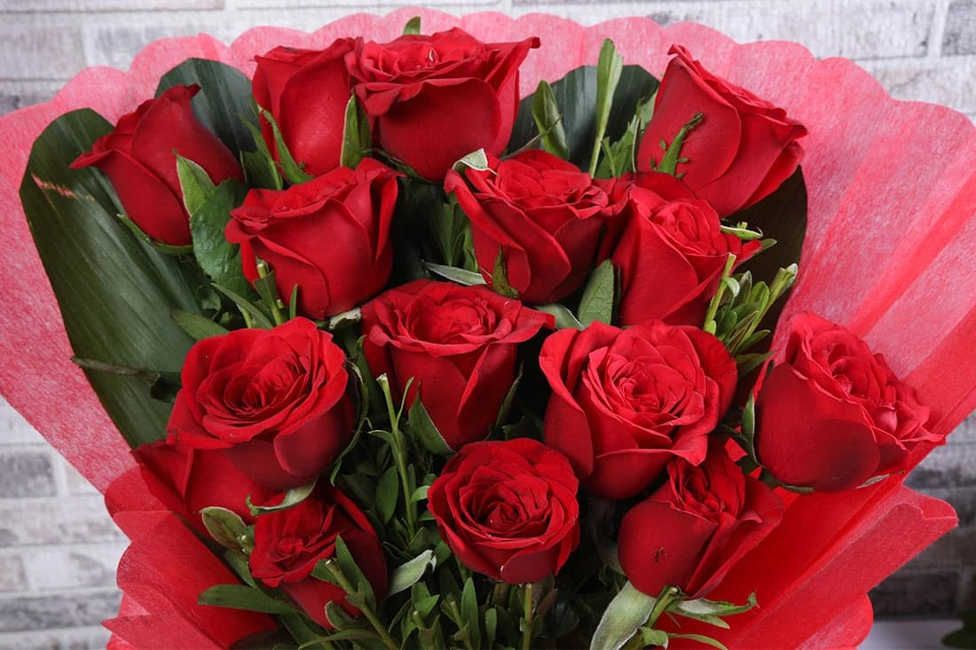 Red velvet rose Flowers  bouquet — view 3 of 3