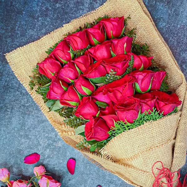 Amazing Jute Flowers  Bouquet — view 2 of 3