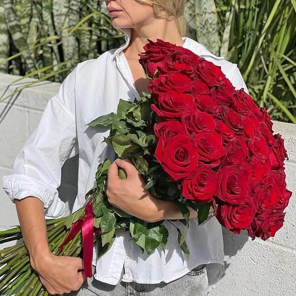 Red Rose Key to Heart Flowers Bouquet — view 5 of 7