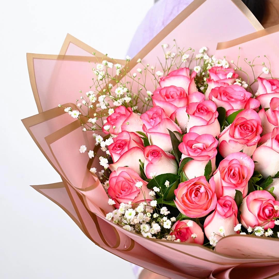 Pink Rose Luxury Flowers  Bouquet — view 3 of 4