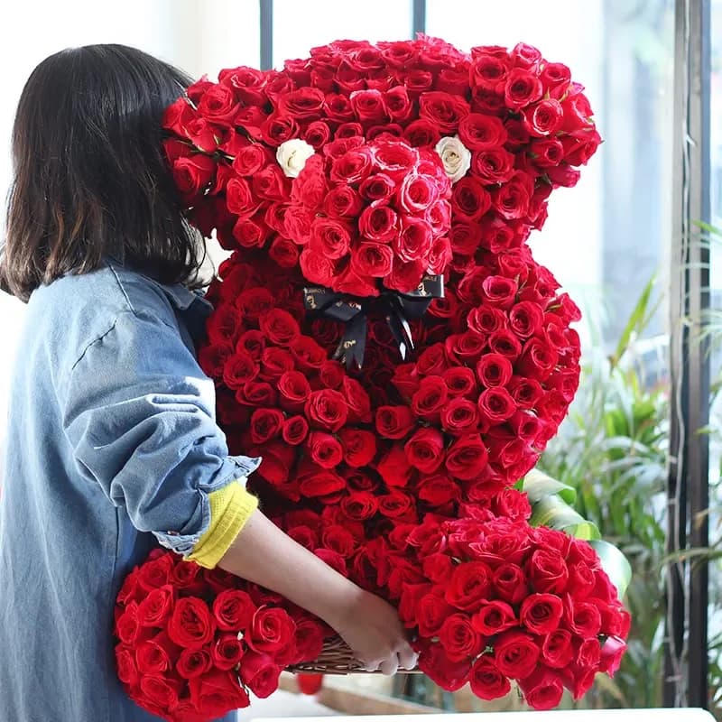 Lovey Dovey Rose Bear Tedy — view 2 of 3