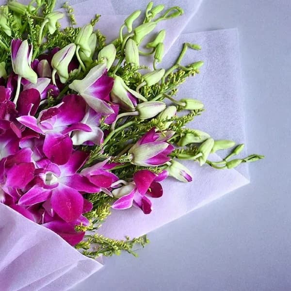 Charming Orchid Flowers  Bouquet — view 2 of 2