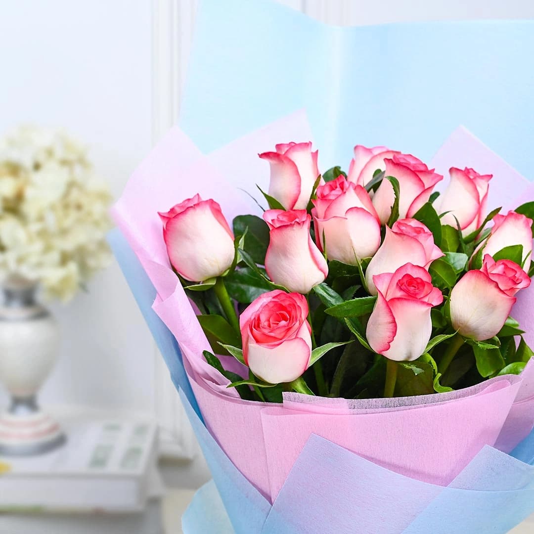 Pink Rosey Biss Flowers  Bouquet — view 4 of 4