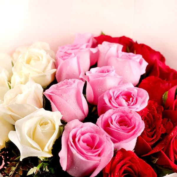 Special Mix Roses Bunch Flowers Bouquet — view 3 of 4