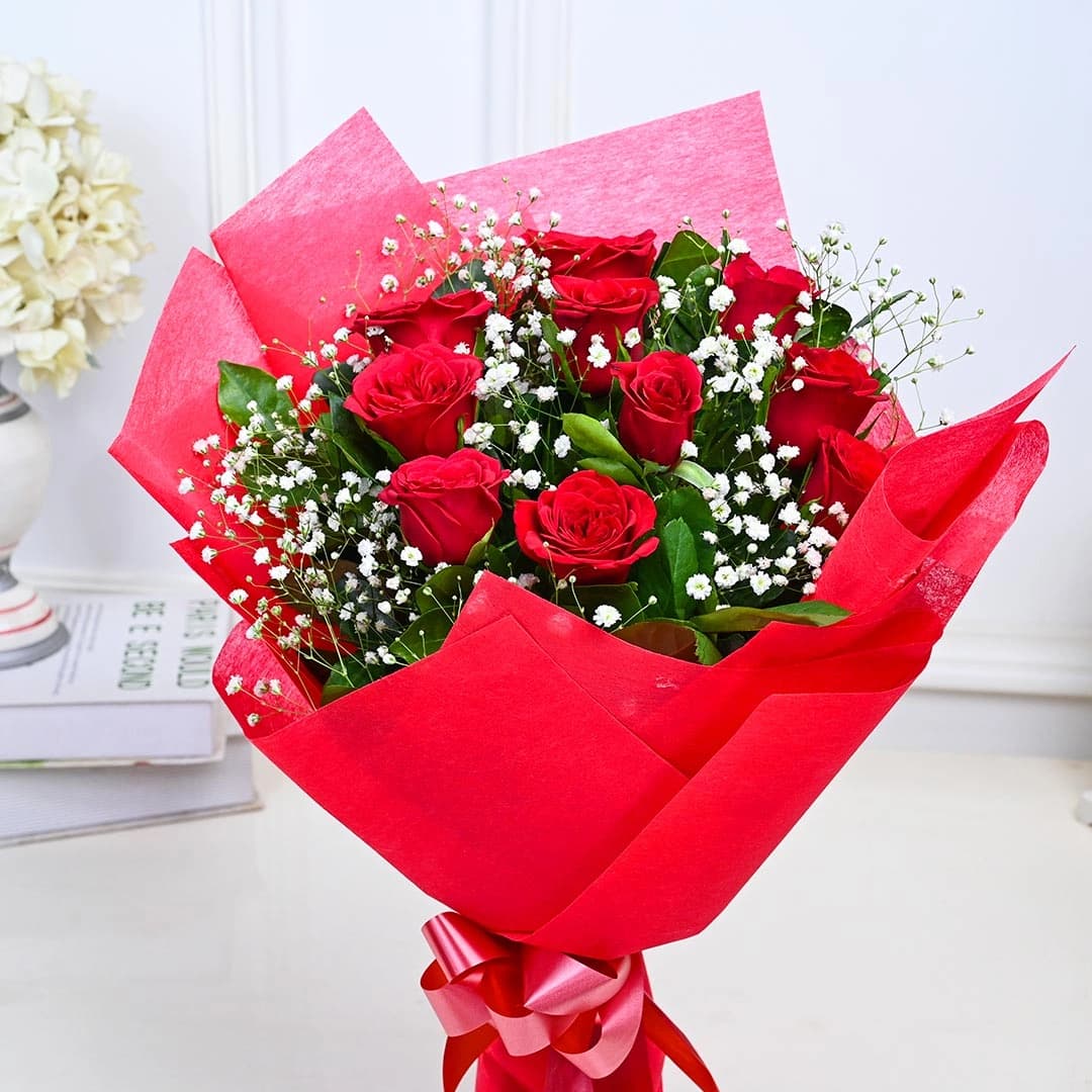 Love Forever Red  Flowers Rose Bouquet — view 2 of 3