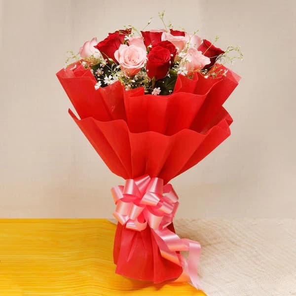 Memorable Moments A bouquet of Multicolored Roses Bouquet — view 3 of 3