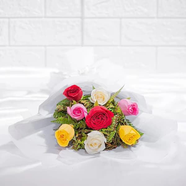 Elegant Mix Roses Flowers  Bouquet — view 3 of 3