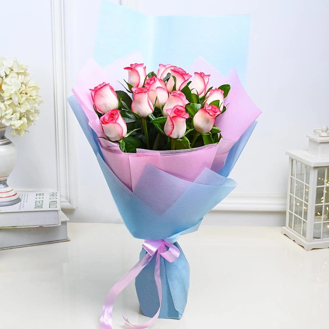 Pink Rosey Biss Flowers  Bouquet — view 1 of 4