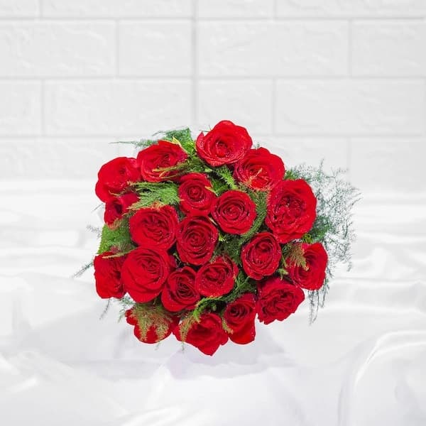 Heavenly Love Red Roses Flowers  Bouquet — view 2 of 3