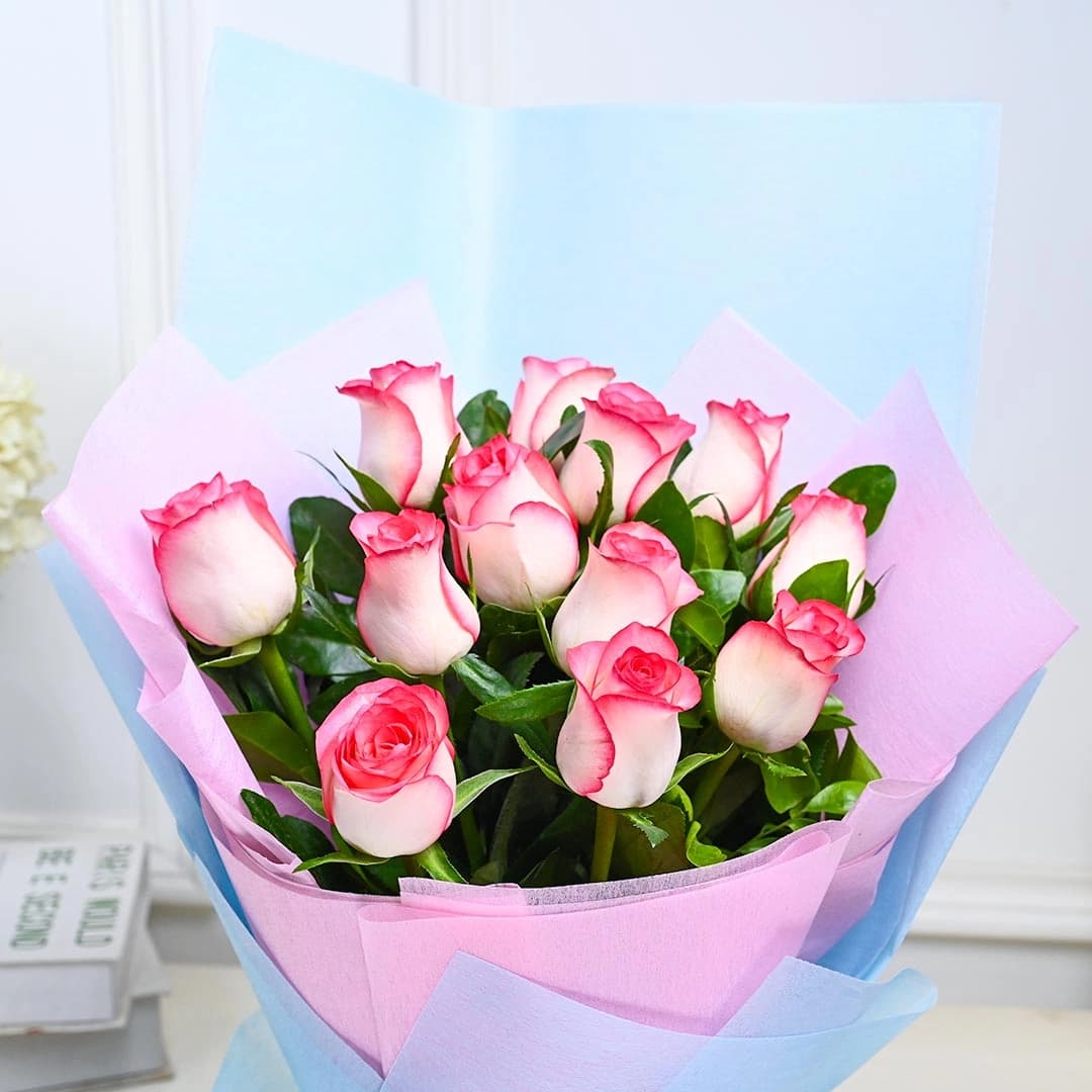 Pink Rosey Biss Flowers  Bouquet — view 3 of 4