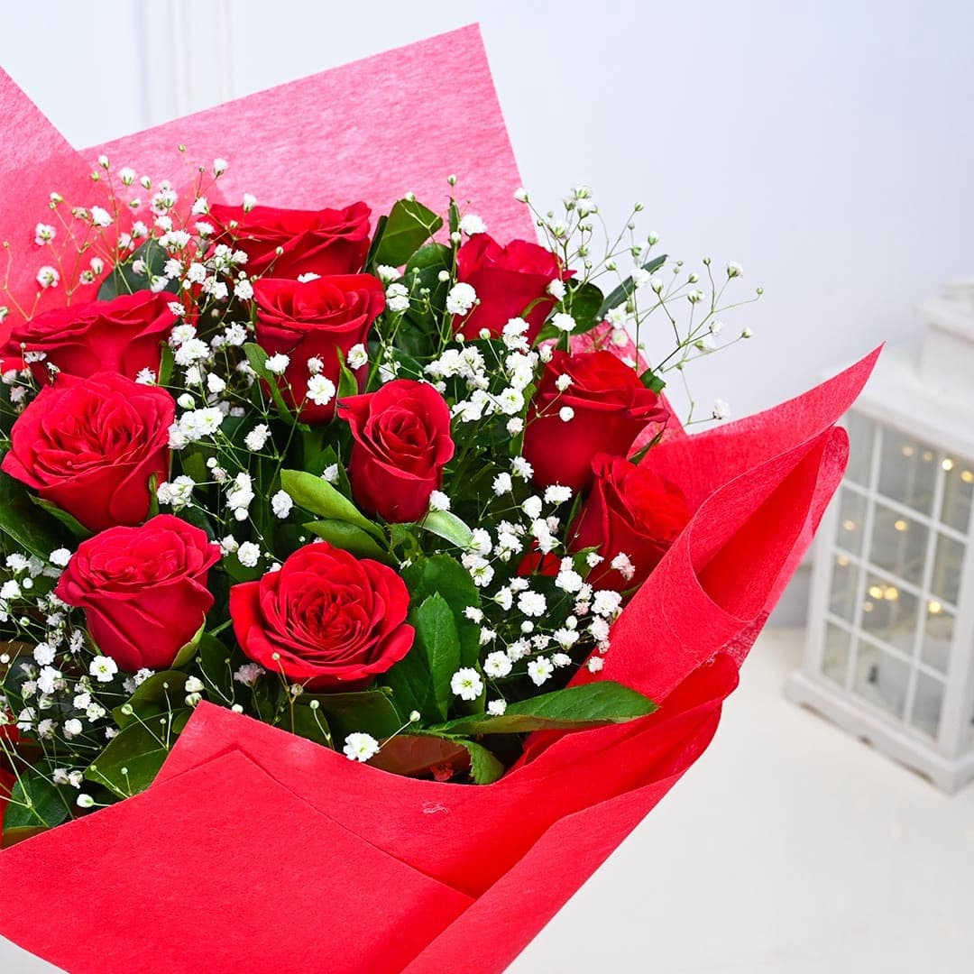 Love Forever Red  Flowers Rose Bouquet — view 3 of 3