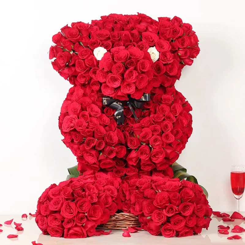 Lovey Dovey Rose Bear Tedy — view 3 of 3