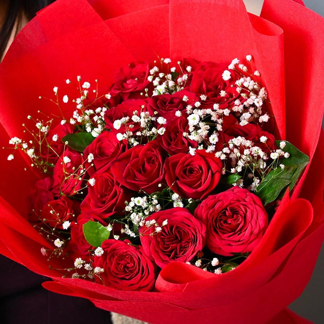 Red Rose Paradise Flowers Bouquets — view 3 of 3