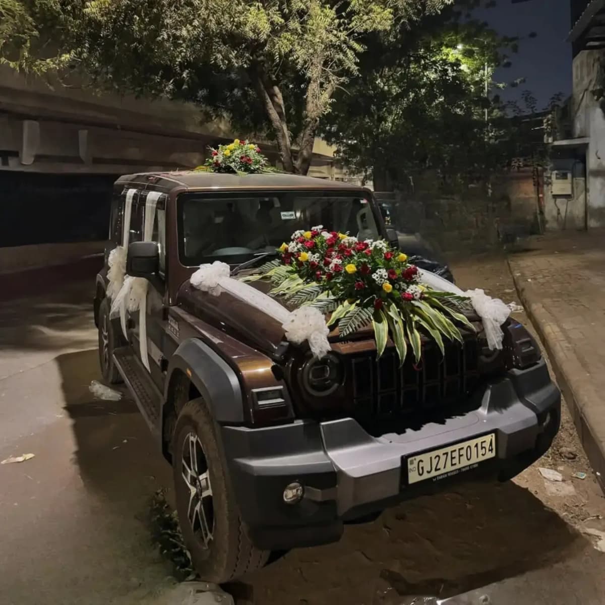 Elegant Bouquet Wedding Car Decor — view 2 of 2