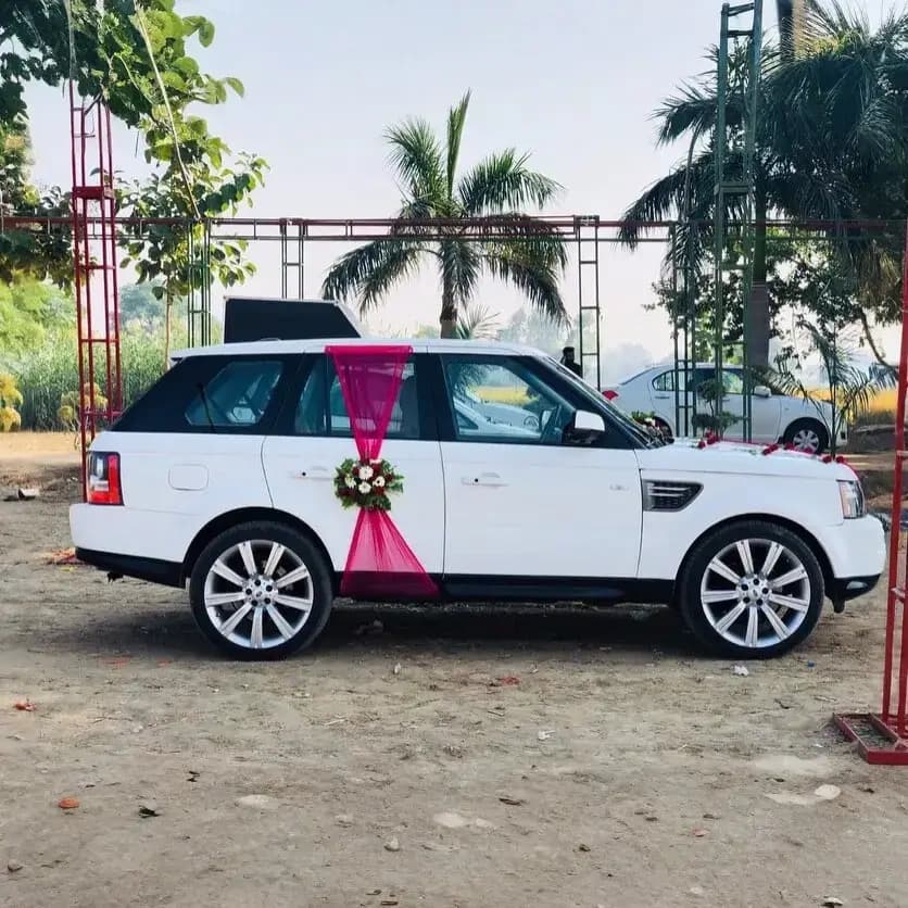 Range Rover Bridal Car Decor — view 2 of 2