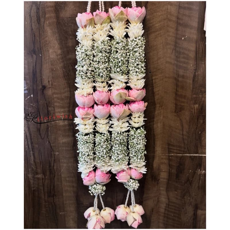 Lotus Flower Wedding Jaimala — view 1 of 1