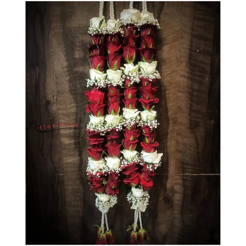 White Red Jaimala — view 1 of 1