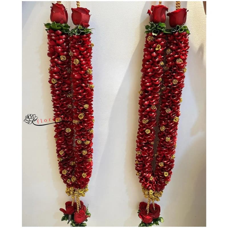 Red Rose Petals Garlands — view 1 of 1