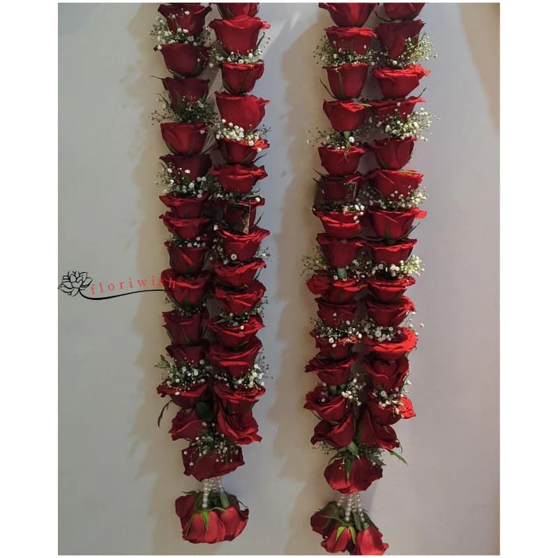 Red Rose & Baby Breath — view 1 of 1