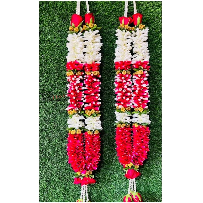 Rajnigandha Rose Petals Varmala — view 1 of 1