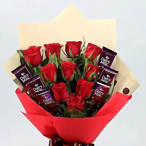 Love You Hamper with Sweet  Chocolate — view 2 of 2