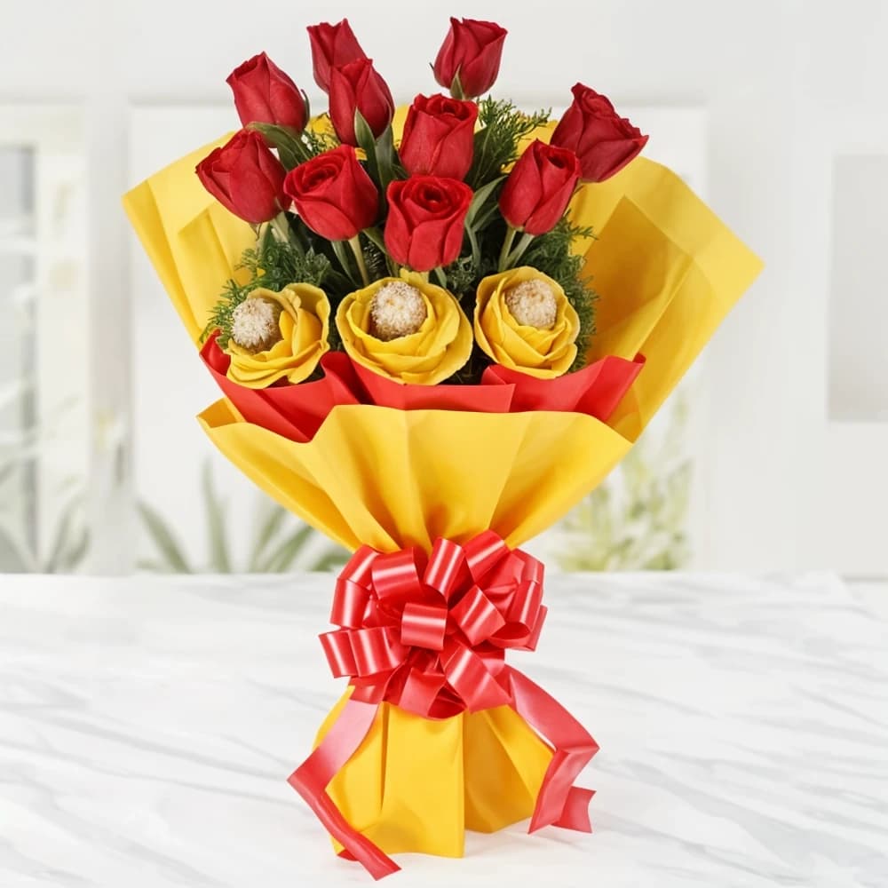 Chocolate Lover Rose Flowers  Bouquet — view 1 of 1
