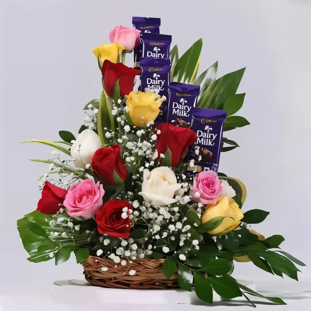 Chocolate Rose Mixed Flower  Bouquets — view 1 of 1