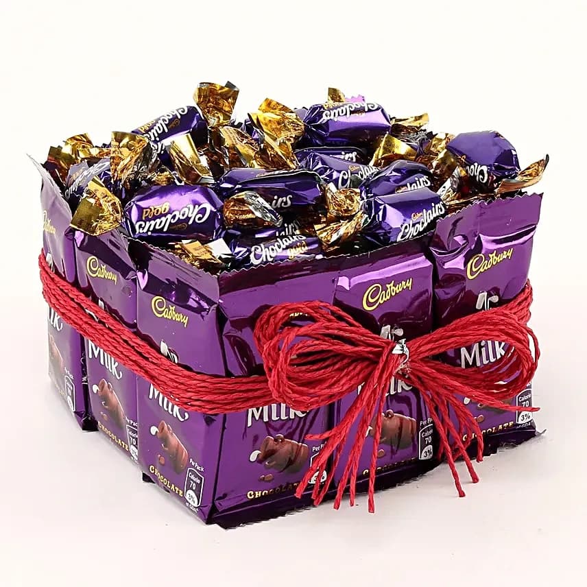 Sweets Offerings Choclairs Dairy Milk Vase — view 3 of 4