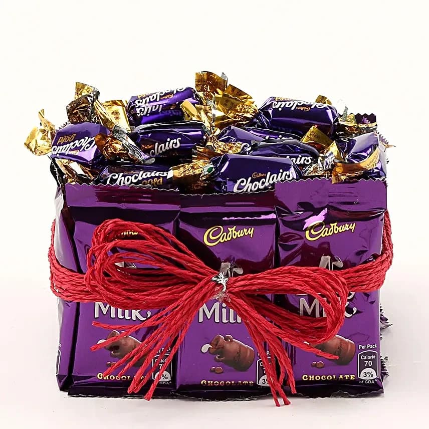 Sweets Offerings Choclairs Dairy Milk Vase — view 2 of 4